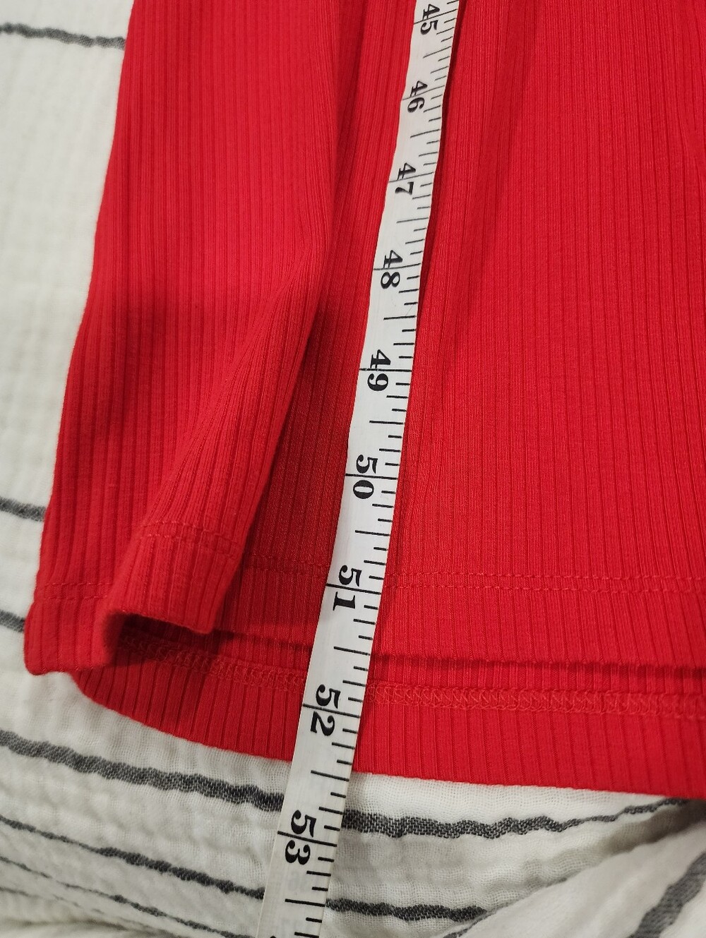 L*Space Camille Ribbed Cutout Maxi Dress Flame Red Size Large - Picture 14 of 17